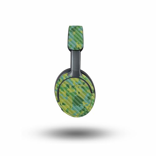 Image of MightySkins Carbon Fiber Skin Compatible with Bose QuietComfort Ultra - Verde Camouflage | Protective, Durable Textured Carbon Fiber Finish | Easy to Apply