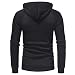 waotier Suéter Deportivo Sudadera con Capucha Cremallera para Hombre Manga Larga Traje...