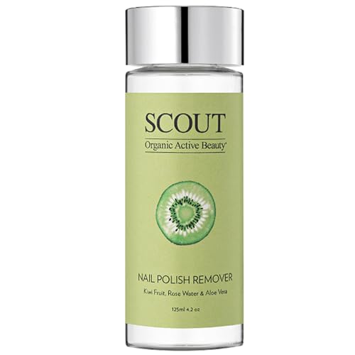 SCOUT Australia Nail Polish Remover with Kiwi Fruit, Rose Water & Aloe Vera