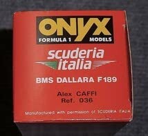 Amazon | 1/43 ONYX スクーデリア イタリア F189 カッフィ ダラーラ