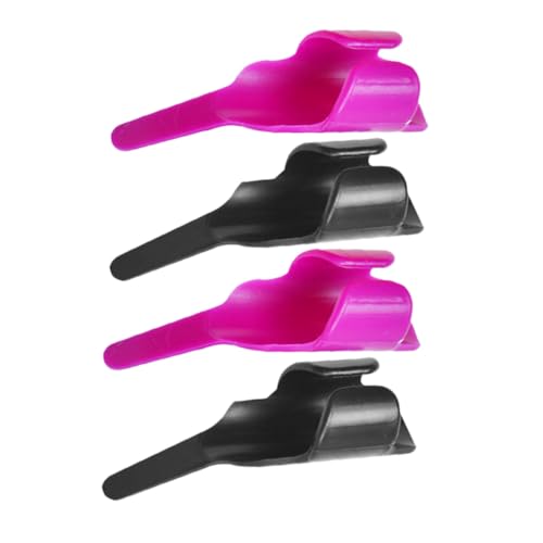 SEWACC 4 piezas Controlador de Hilo para Dedos de Costura de Plástico Empujador para Presionar Costuras con Protección para Dedos Accesorio para Manualidades y Bordado