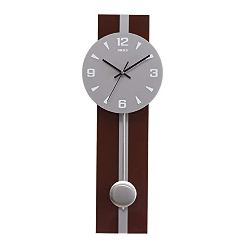 Modern minimalist rectangular wall clock mute handmade personality creative art PENDULUM Clock