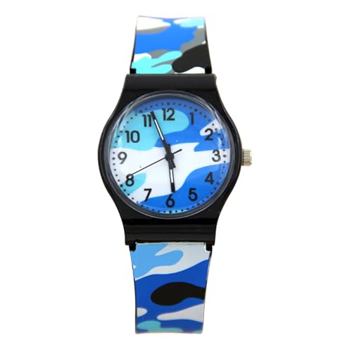 Orologio analogico per bambini, orologio analogico per bambini, Orologio analogico mimetico impermeabile, Orologio da...