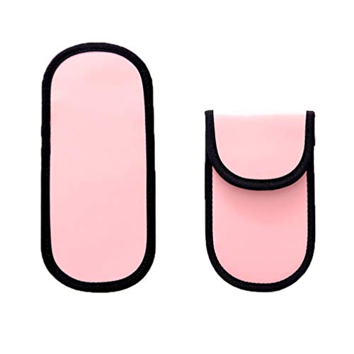 UKCOCO Saco da Chave Do Carro Pu Couro Bloqueio de Sinal Rfid Bolsa da Chave Do Carro Chave Anti-Rou