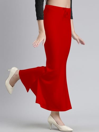 Image of Toochki Stretchable Saree Shapewear Petticoat for Women, Cotton Blended,Petticoat,Skirts for Women,Shape Wear Dress for Sarees