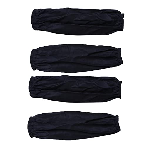 perfk 4 Komfortabel Ärmelschoner aus Baumwolle schnell trocknend Wasserfest Ärmling Ölfeste Unterarm Ärmel, Unisex-Design Cover