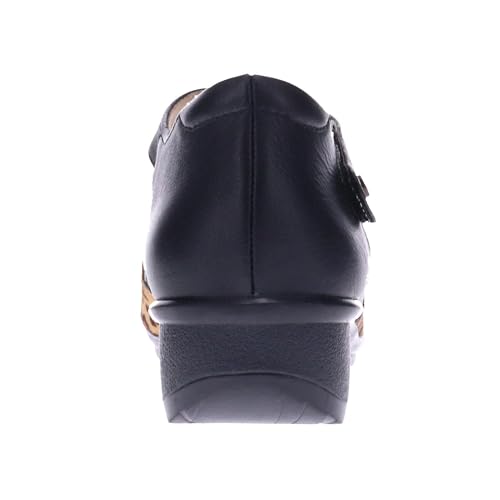 Image of Revere Osaka Mary Jane - Premium Leather - Orthotic-Friendly Removable Insoles - Adjustable Strap - Arch Support - Stylish Wedges for All-Day Comfort