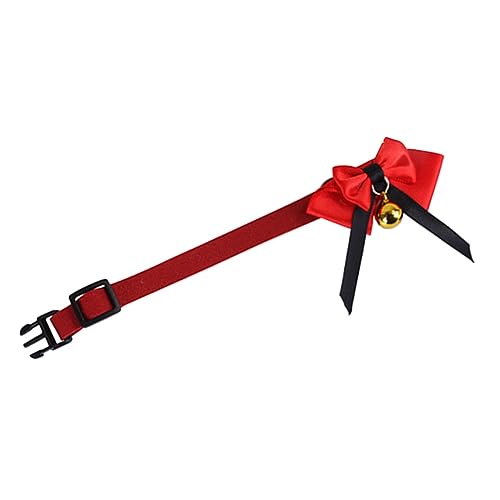 CIYODO Pet Collar Bow Tie Ornament Handmade for Chickens Ducks Geese Chic Decor