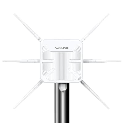 WAVLINK AX3000 Outdoor WiFi 6 Extender, Long-Range Outdoor Access Point
