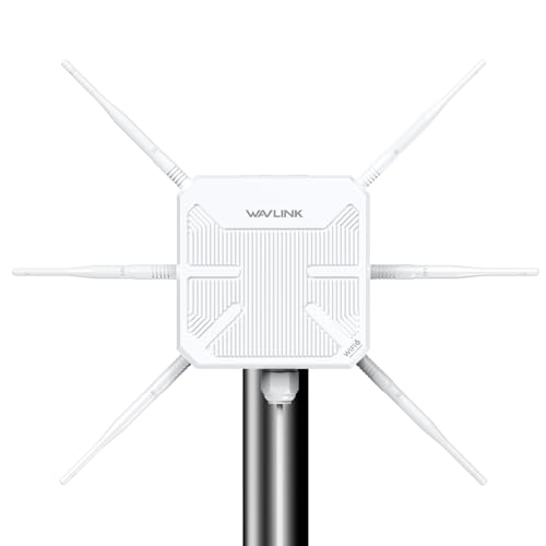 WAVLINK AX3000 Outdoor WiFi 6 Extender, Long-Range Outdoor Access Point