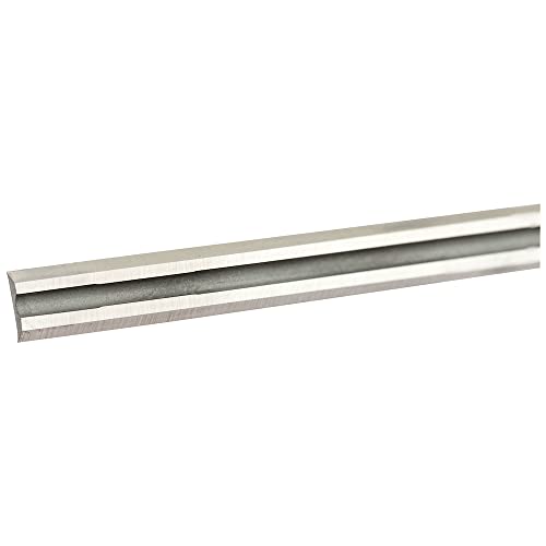 Bosch Professional 1x Cuchilla para Cepillo (para Madera dura, Aglomerado, 82 mm, Recta, Carburo de Tungsteno, 40°, Accessorio Cepillo)