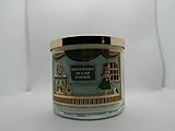 Bath Body Works, White Barn 3-Wick Candle w/Essential Oils - 14.5 oz - 2022 Christmas! (Peppermint S
