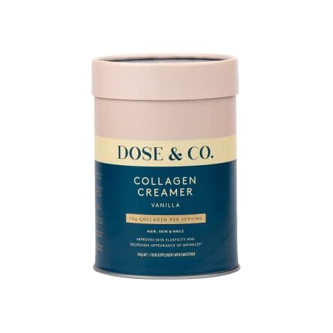 Dose & Co Dairy Collagen Creamer - Vanilla 340g Cover