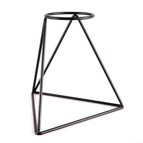 Yuanpgky Soporte de hierro para filtro de café con soporte para preparación por goteo, herramienta de goteo de café compatible con varios papeles de filtro para cocina y oficina (C)