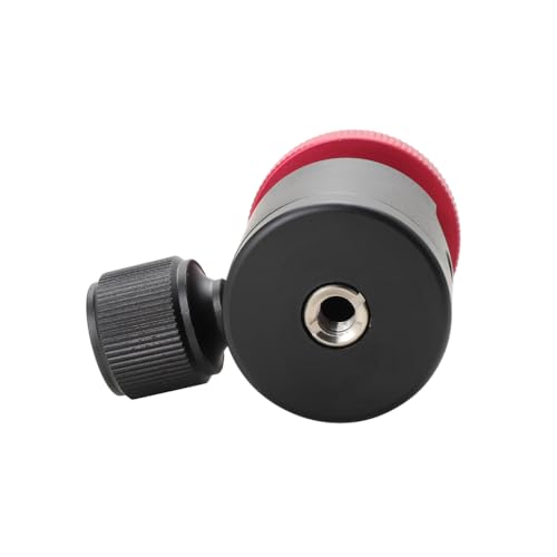 wefenad - Mini accesorio de fotografía giratorio de aleación de aluminio con agujero de tornillo de 3/8 pulgadas, tornillo adaptador de 1/4 pulgadas para cámara, videocámara, luz de fotografía - imagen 4
