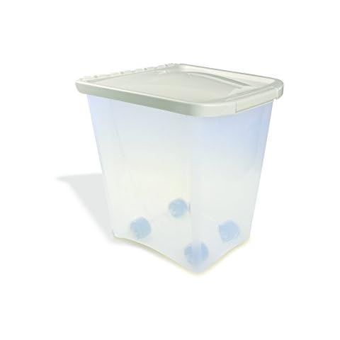 Van Ness 25-Pound Food Container with Fresh-Tite Seal with Wheels Cover