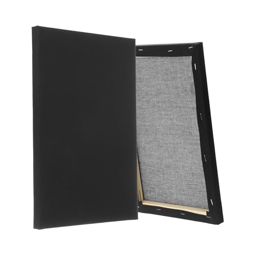 PATIKIL Black Stretched Canvas, 2...