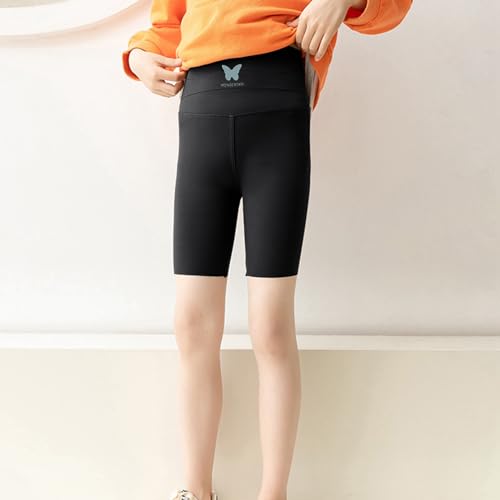 Girls Biker Athletic Shorts High Waisted Breathable Volleyball Shorts Soft Yoga Dance Gymnastics Short Leggings 3-16T2