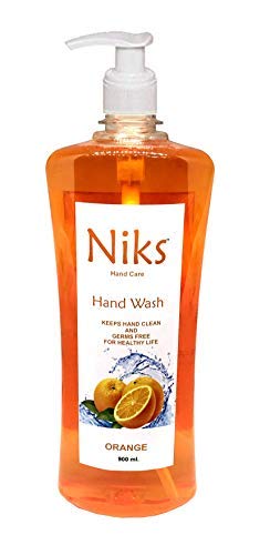 Niks® Premium Hand Wash Liquid Gel - 900 ML Orange-image-47