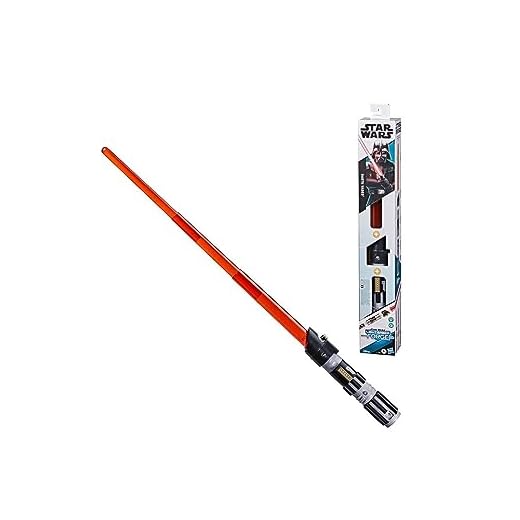 Star Wars Lightsaber Forge - Darth Vader - Juguete Sable de luz Rojo electrónico Extensible - Juguete para Juego de rol Personalizable