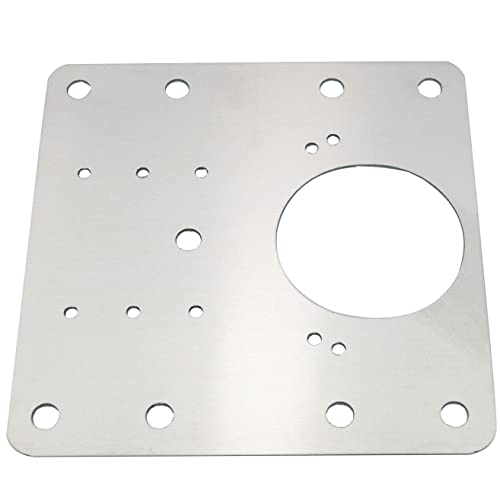 Cabinet Hinge Repair Plate Yhxixi 4Pcs Stainless Steel Square Hinged Cabinet Door Hinge Repair Plate With Screws Kitchen Cupboard Cabinet Wardrobe Window Door Hinge Repairing Fixing Tool #TOP4