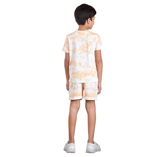 Image of Clothe Funn Boys Printed Cotton Half Sleeves T-Shirt & Shorts Set