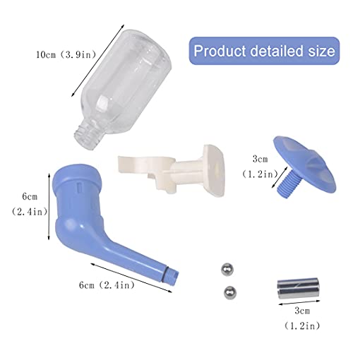 Andiker No-Drip Dog Water Dispenser Bottle-Dog Kennel Cage Water Dispenser Water Drinker Kettle for Pets can be Raised… - Image 3