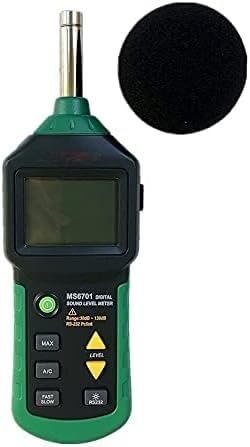 Misuratore di Livello sonoro Digitale con autorange, misuratore di Decibel, misuratore di Rumore con interfaccia e Software, da 30 Db a 130 Db