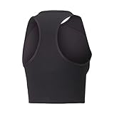 Ajuste ajustado; cuello redondo con construcción sin mangas; corte recortado; tejido de punto UltraForm; logotipo de Puma Cat en el pecho