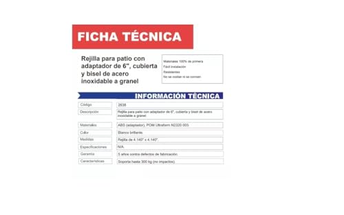 Consejos y reviews para comprar Rejilla para patio que puedes comprar esta semana. 9 Imagen adicional