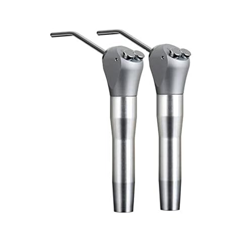 Dental Air Water Syringe Triple 3 Way 2 Nozzles Tips Metal Handle + 4 Nozzles Tips by TDOUBEAUTY Cover