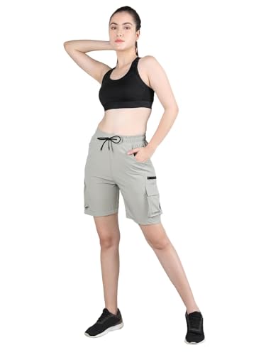 Image of CHKOKKO Summer Basketball Sports Workout Gym Training Wear Shorts for Women