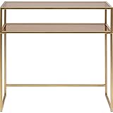 Kare Consola Loft Gold 85 x 80 cm, Dorado, 80x85x30cm