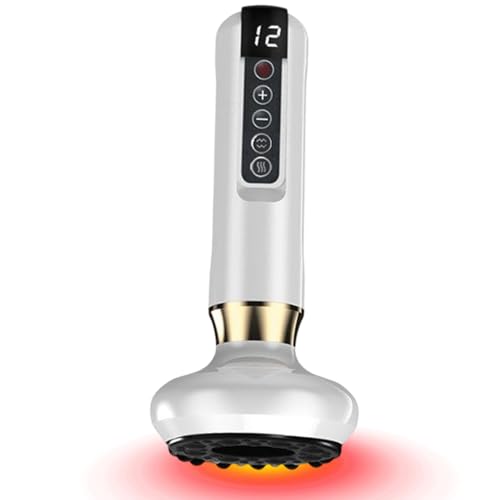 Masajeador Anticelulítico, Masajeador de Celulitis con Ventosa, Velora Celulitis, Ajustable De 12 Niveles, vibración De Carga Inalámbrica Para Los Muslos Del Vientre En El Cuello En Casa