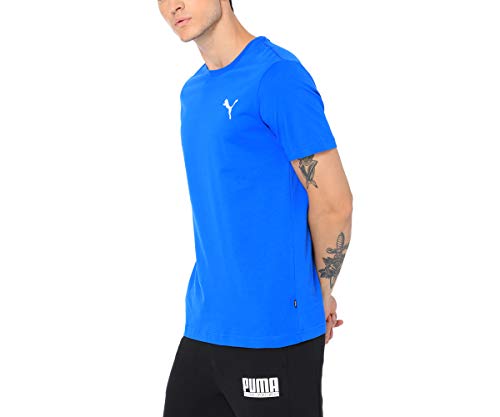 Image of Puma Men's Cotton Regular Fit T Shirt