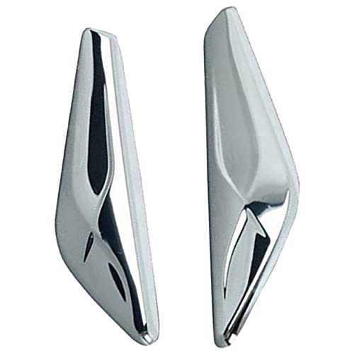 MERIGLARE 1 Paire de Garnitures de Finition de Garde-Boue Avant, 51117338570 51117338569, Convient pour BMW x3 x4 F25 F26 2015-2018 Cover