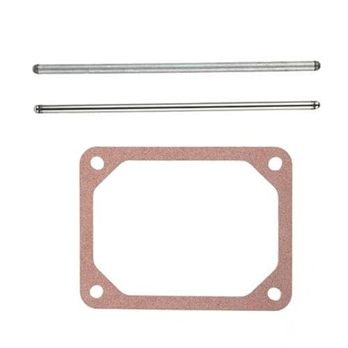 Image of Push Rod Set with 690971 Valve Cover Gasket Replacement for B & S 690981 690982 Steel & Aluminum
