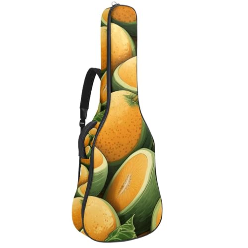 Étui souple pour guitare de 109 cm multicolore avec sangle en tissu Oxford résistant