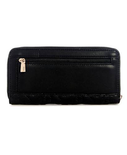 GUESS Adelasia Large Zip Around Wallet, Black3