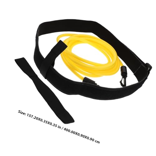 Kit de entrenamiento de resistencia para natación con banda elástica ajustable miniatura 2