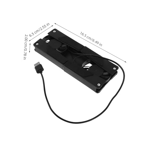Base para laptop con ventilador y diseño antideslizante miniatura 2