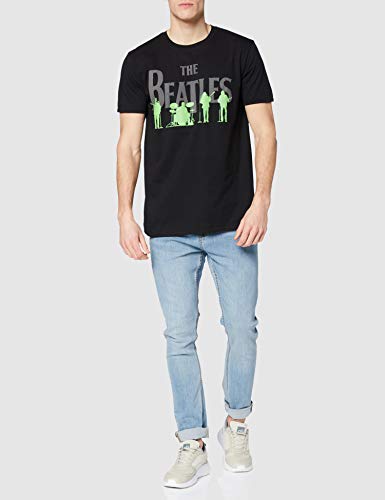 Générique Saville Row Line Up T-Shirt Homme - Les Beatles, Paul McCartney, John Lennon, RIngo Starr, George Harrison Générique Saville Row Line Up T-Shirt Homme – Image 3