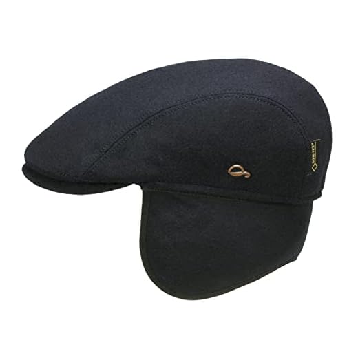 Göttmann Jackson Gore-Tex Flatcap mit Ohrenklappen - Marine (55) - 59 cm