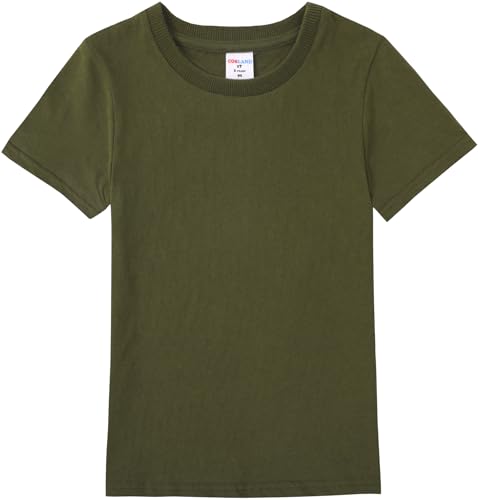 Cosland Boys T-Shirts Short Sleeve Tee Shirts Crew Neck Cotton Kids Shirts cover