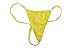 Flirtzy Mini Micro Stretchy Y Back G-String Thong with Breakaway Clasps, S/M, 7 Pack Assorted