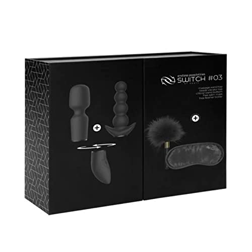 Shots Switch coffret sextoy rechargeable étanche noir