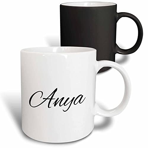 3dRose Anya. Word for Mom in Hungarian. Mother 11oz Magic Transforming Mug