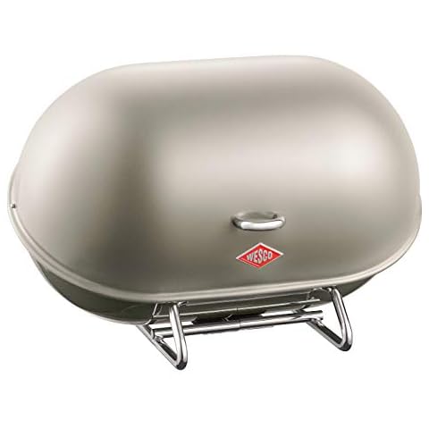 Wesco Single Breadboy 222 101-03 Bread Bin New Silver Cover