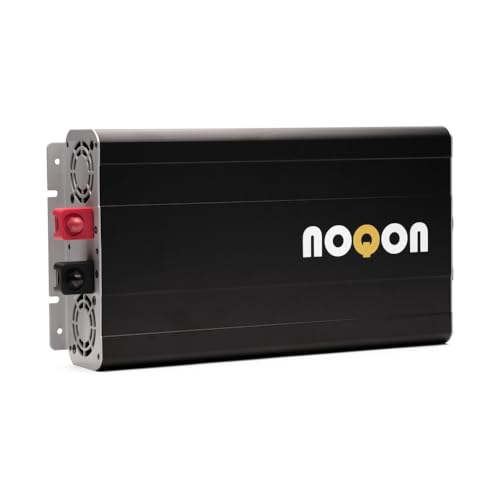 NOQON NSC1512 1500W/12V Sinus-Wechselrichter mit Ladegerät, NVS- und USV-Funktion