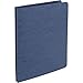 Office Depot Pressboard Side-Bound Report Binders with Fasteners, Dark Blue, 60% Recycled, Pack of 10, A7025127